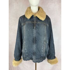 Giacca Denim Jean Jacket Y2K Style